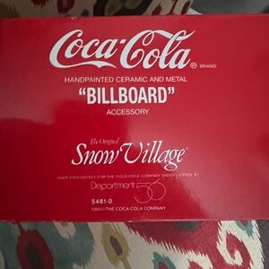 Coca Cola Green and White Holiday Decor